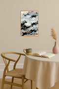 Poster mockup - Single poster in Nordic interior