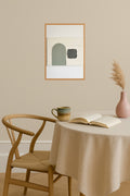 Poster mockup - Single poster in Nordic interior