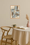 Poster mockup - Single poster in Nordic interior