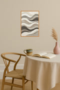 Poster mockup - Single poster in Nordic interior