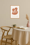 Poster mockup - Single poster in Nordic interior