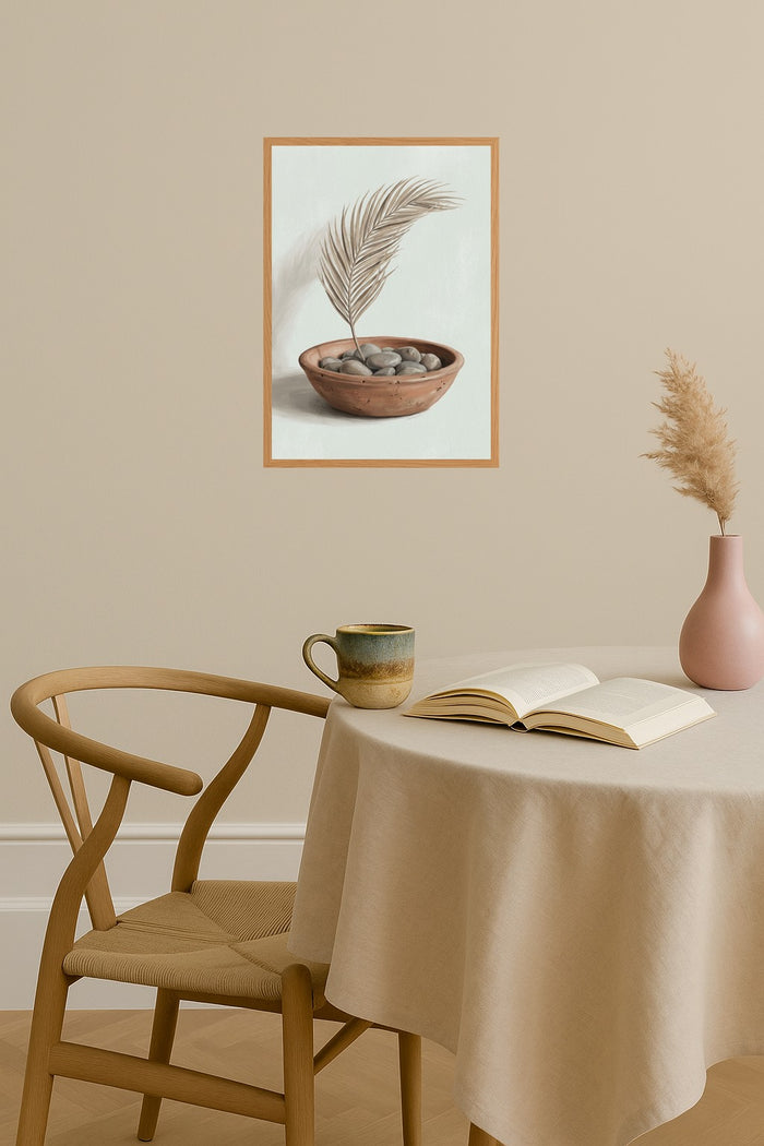Poster mockup - Single poster in Nordic interior