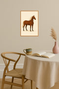 Poster mockup - Single poster in Nordic interior
