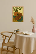 Poster mockup - Single poster in Nordic interior