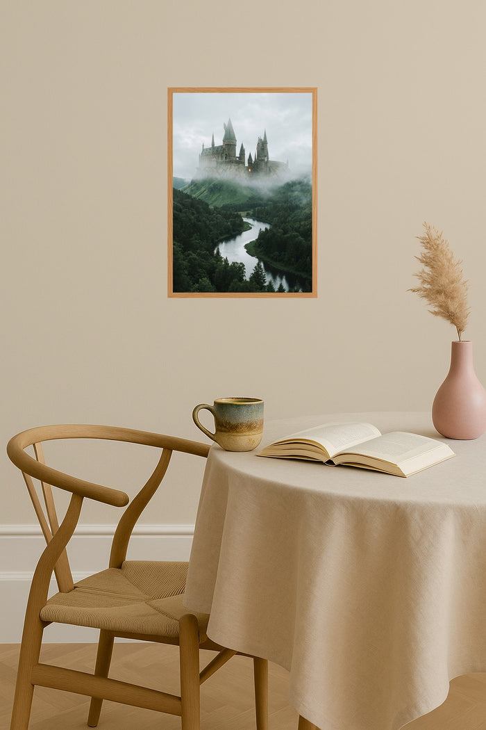 Poster mockup - Single poster in Nordic interior