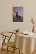 Poster mockup - Single poster in Nordic interior