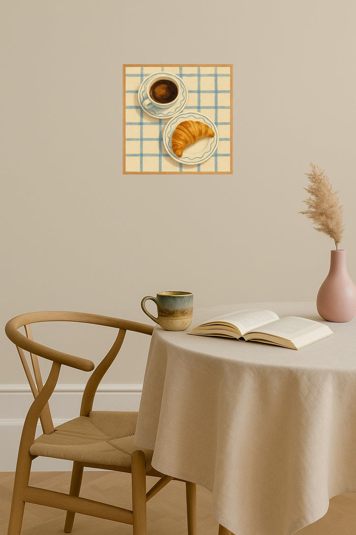 Poster mockup - Single poster in Nordic interior