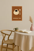 Poster mockup - Single poster in Nordic interior