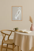 Poster mockup - Single poster in Nordic interior