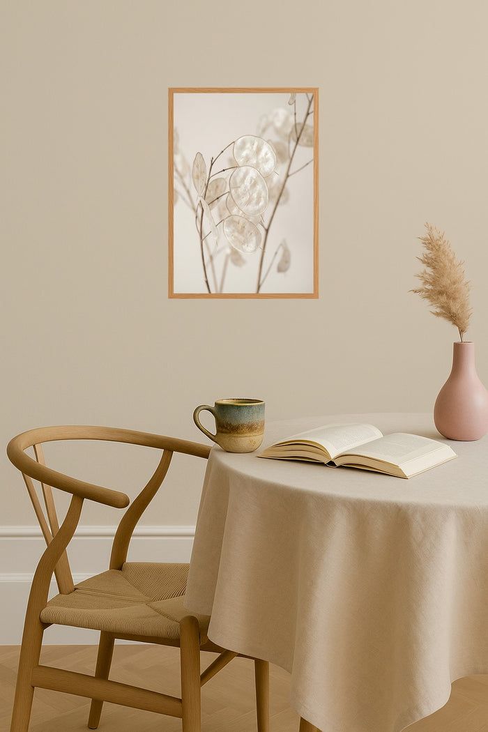 Poster mockup - Single poster in Nordic interior
