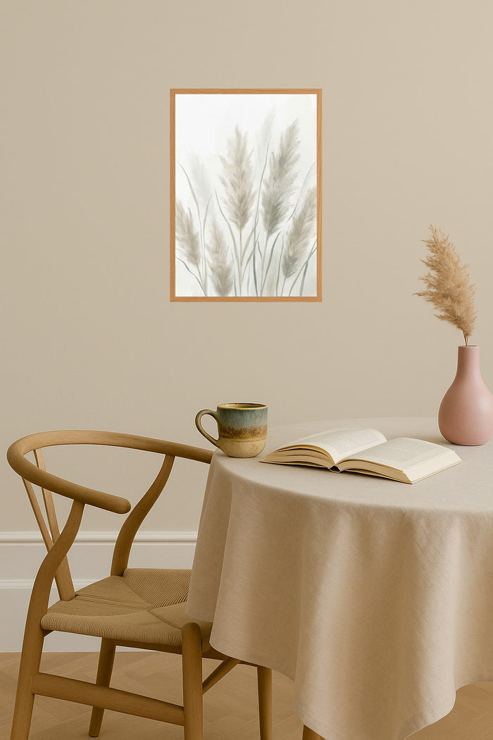 Poster mockup - Single poster in Nordic interior