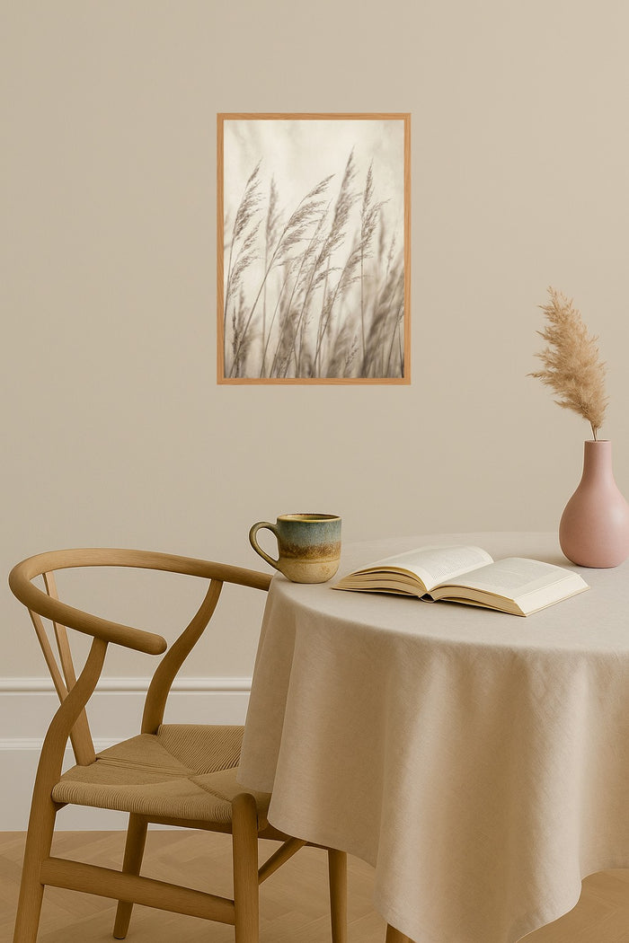 Poster mockup - Single poster in Nordic interior
