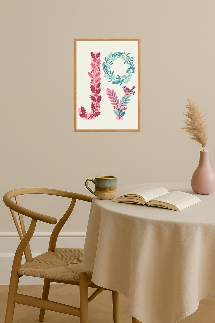 Poster mockup - Single poster in Nordic interior