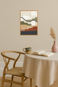 Poster mockup - Single poster in Nordic interior