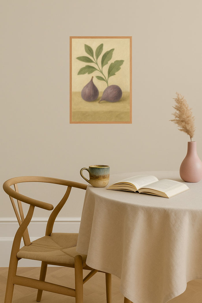 Poster mockup - Single poster in Nordic interior