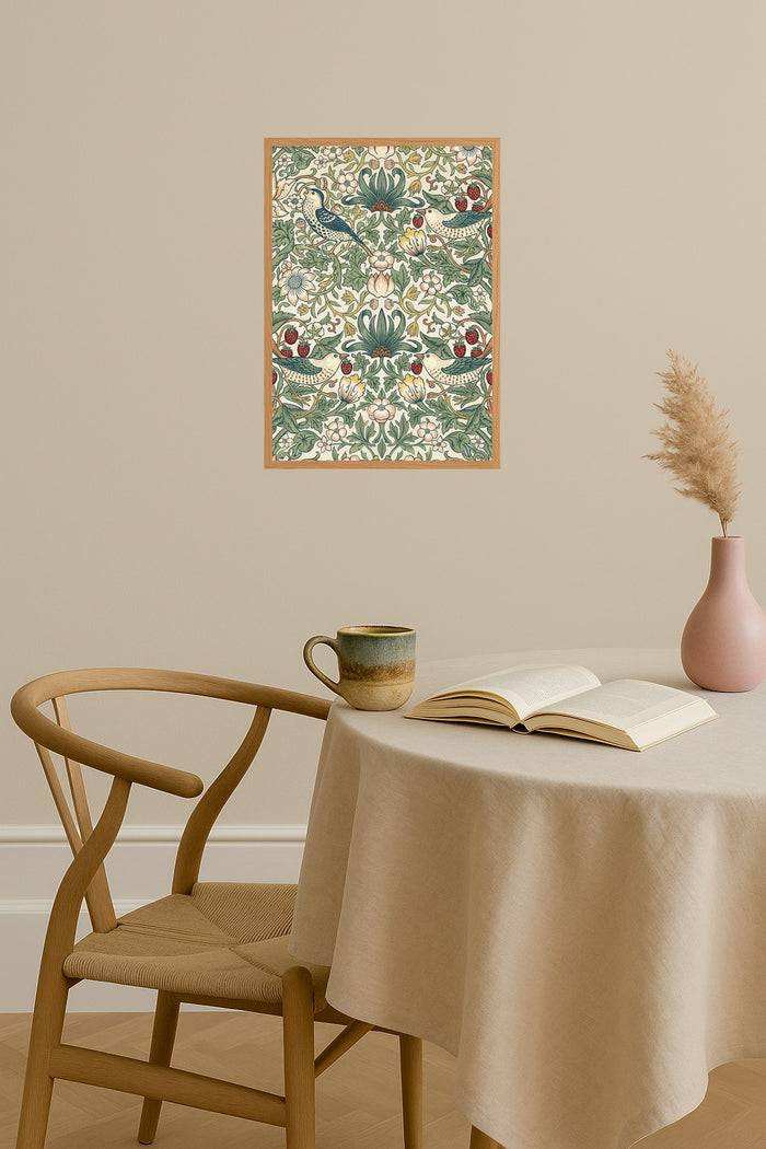 Poster mockup - Single poster in Nordic interior