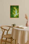 Poster mockup - Single poster in Nordic interior