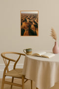 Poster mockup - Single poster in Nordic interior