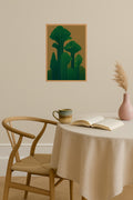 Poster mockup - Single poster in Nordic interior