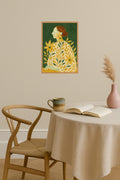 Poster mockup - Single poster in Nordic interior