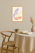 Poster mockup - Single poster in Nordic interior