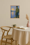 Poster mockup - Single poster in Nordic interior