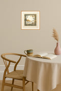 Poster mockup - Single poster in Nordic interior