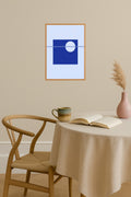 Poster mockup - Single poster in Nordic interior