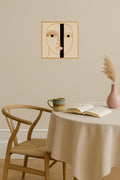 Poster mockup - Single poster in Nordic interior