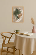 Poster mockup - Single poster in Nordic interior