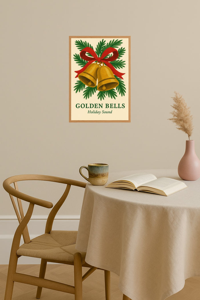 Poster mockup - Single poster in Nordic interior