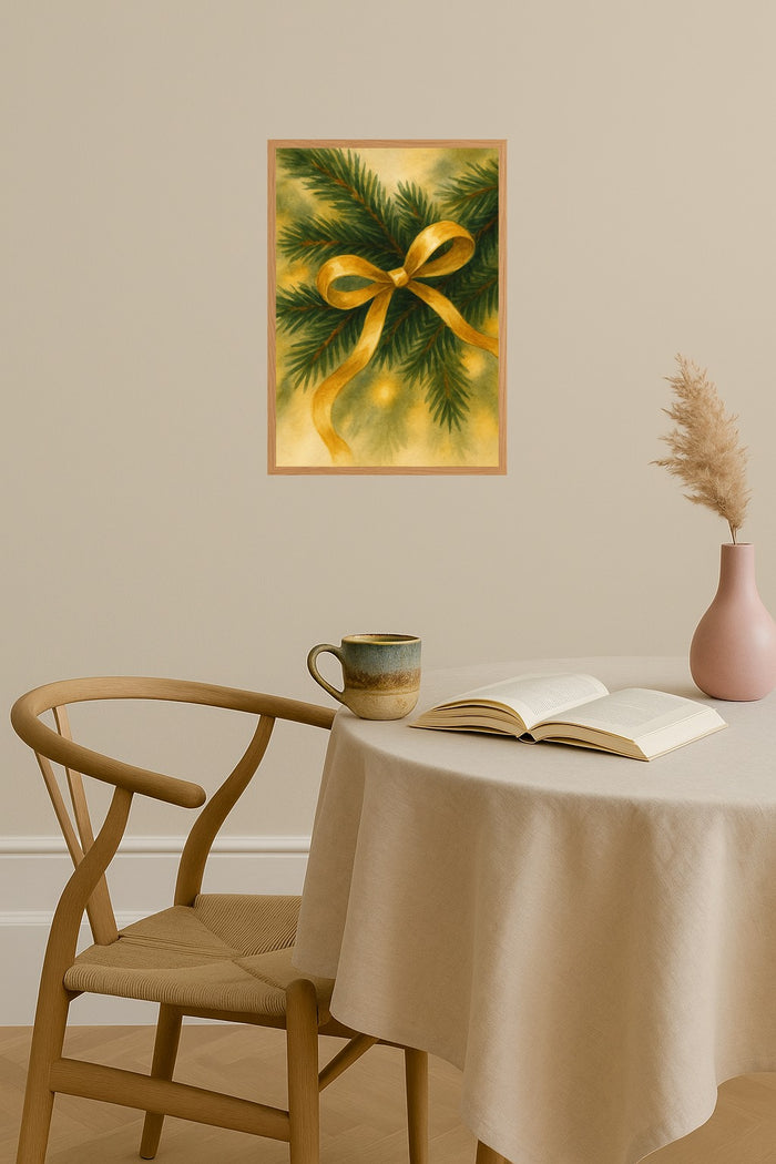 Poster mockup - Single poster in Nordic interior