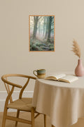 Poster mockup - Single poster in Nordic interior