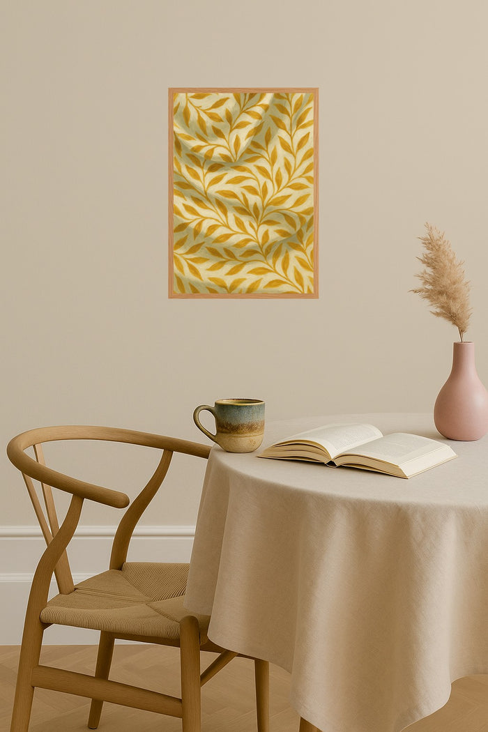 Poster mockup - Single poster in Nordic interior