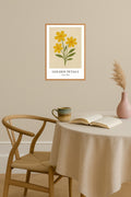 Poster mockup - Single poster in Nordic interior