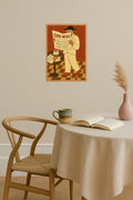 Poster mockup - Single poster in Nordic interior