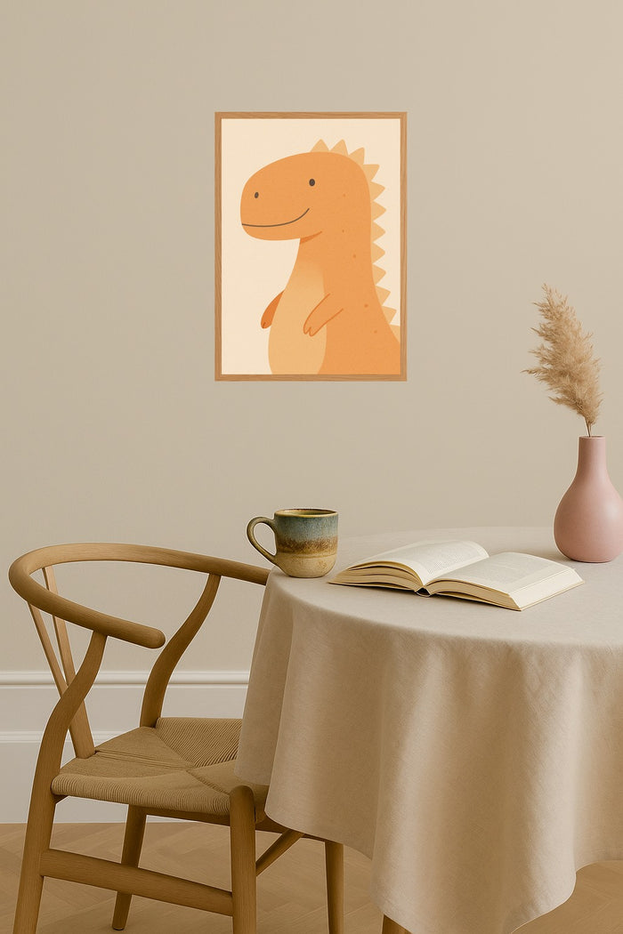 Poster mockup - Single poster in Nordic interior