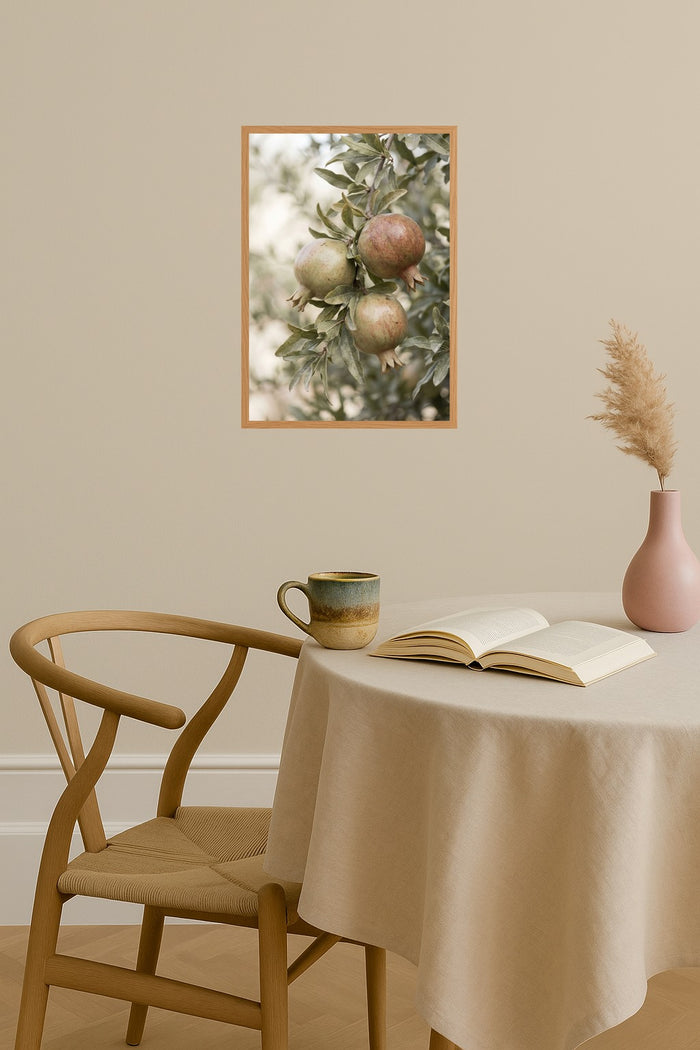 Poster mockup - Single poster in Nordic interior