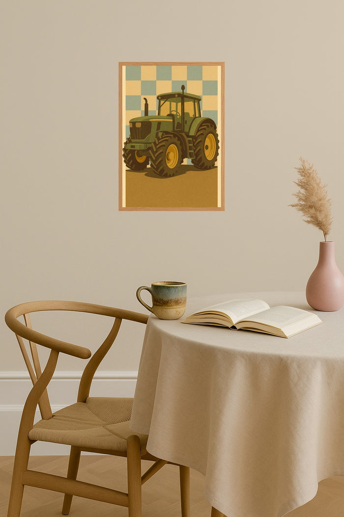 Poster mockup - Single poster in Nordic interior
