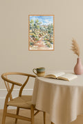 Poster mockup - Single poster in Nordic interior