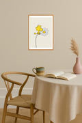 Poster mockup - Single poster in Nordic interior
