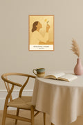 Poster mockup - Single poster in Nordic interior