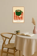 Poster mockup - Single poster in Nordic interior