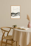 Poster mockup - Single poster in Nordic interior