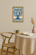 Poster mockup - Single poster in Nordic interior