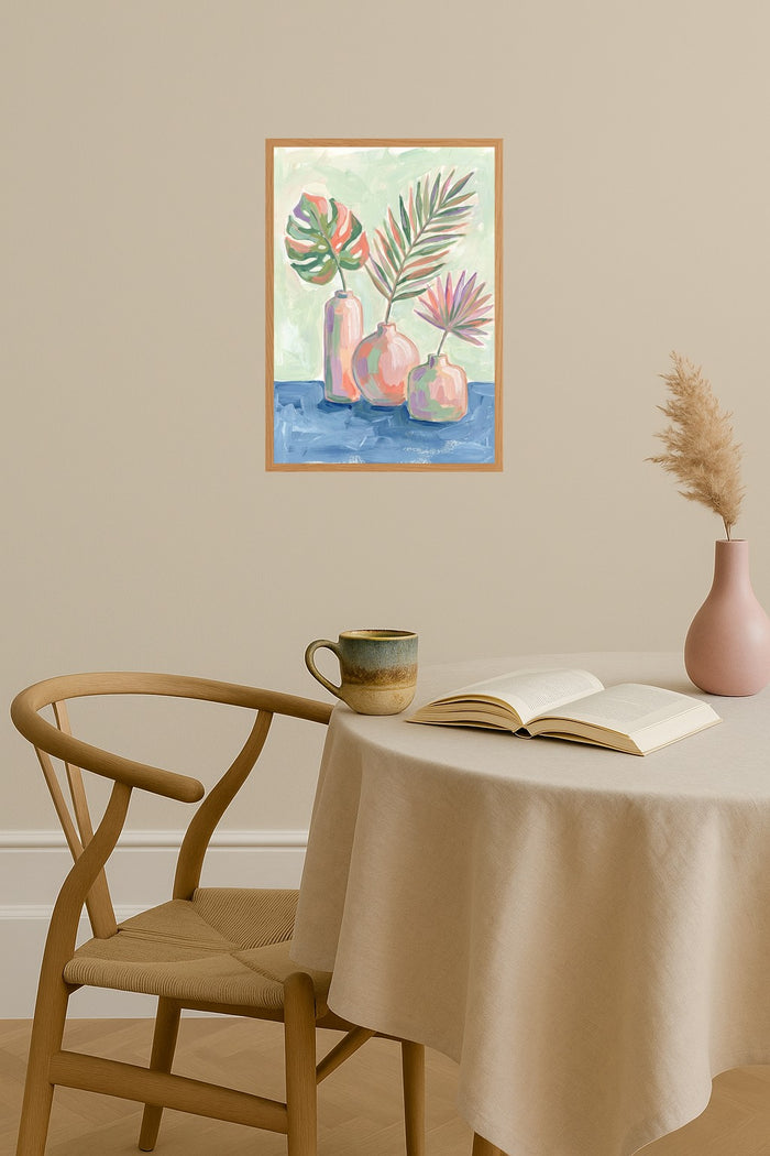 Poster mockup - Single poster in Nordic interior