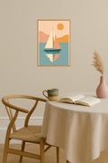 Poster mockup - Single poster in Nordic interior