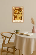 Poster mockup - Single poster in Nordic interior