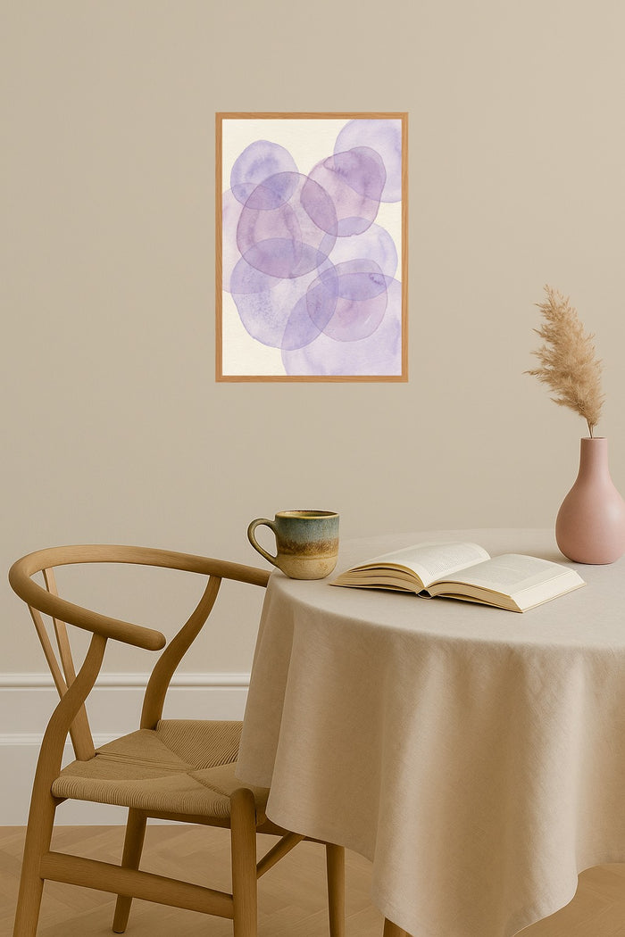 Poster mockup - Single poster in Nordic interior
