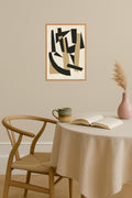 Poster mockup - Single poster in Nordic interior